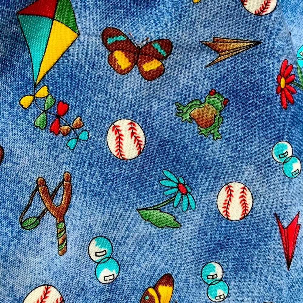 Timeless Treasures Blue Children’s Fabric